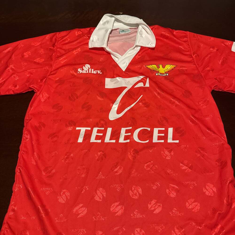 1990s Benfica Saillev Fan Home Shirt - 9/10 - (XXL)